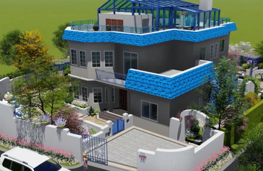 長(zhǎng)島別墅25號(hào)景觀設(shè)計(jì)視頻