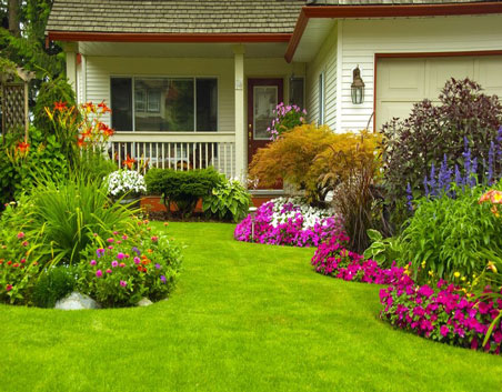 別墅庭院鐵藝圍欄設計及水洗景觀設計原則