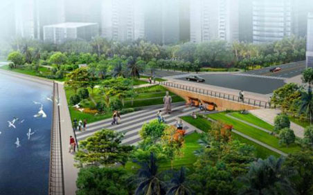 城市景觀設(shè)計的原則及實景圖