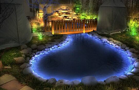 園林景觀照明設計的步驟及效果圖