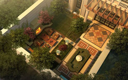 別墅庭院設計難點及庭院設計施工的具體內容